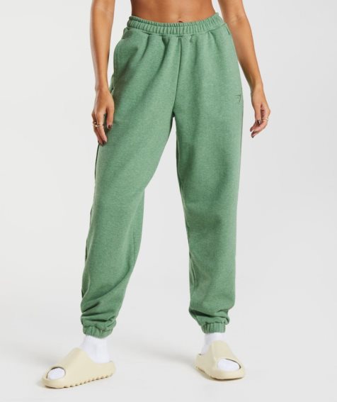 Women's Gymshark Rest Day Sweats Jogger Green | CA 0178A5